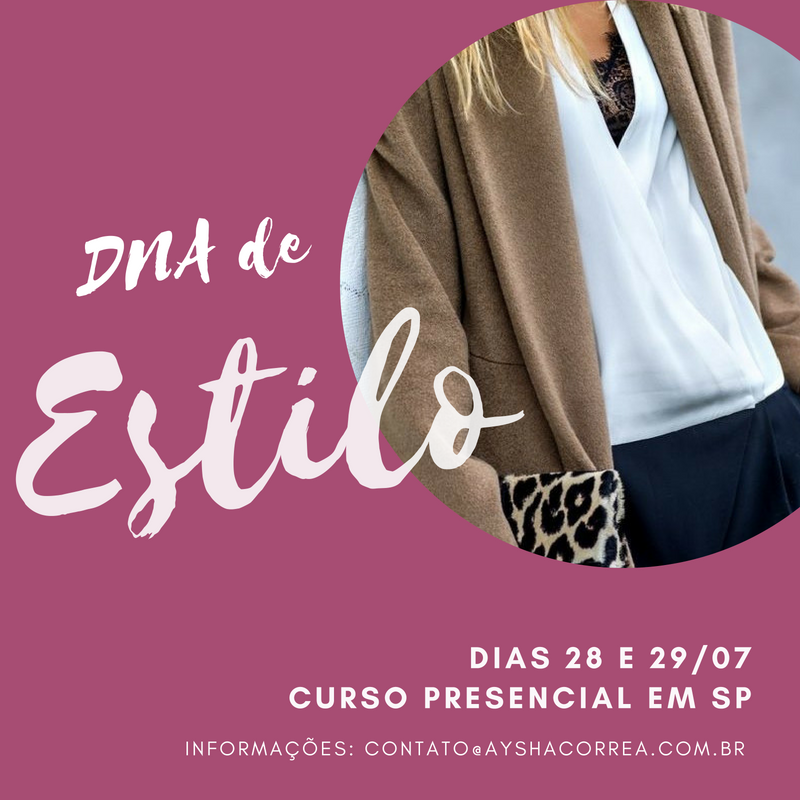 curso de estilo pessoal Aysha Correa